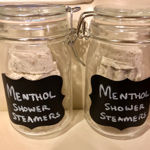 Classycreates Other - Two Jars of Menthol Shower Steamers